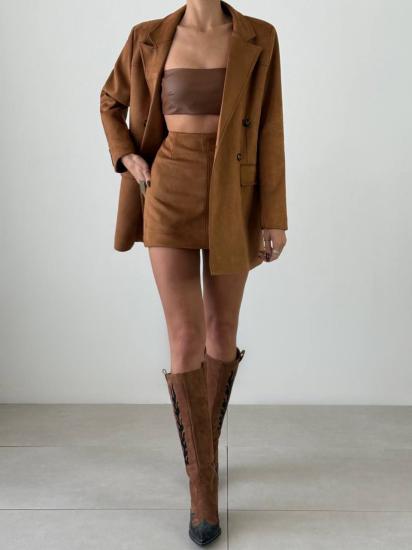 QUZU MİNİ SÜET ETEK